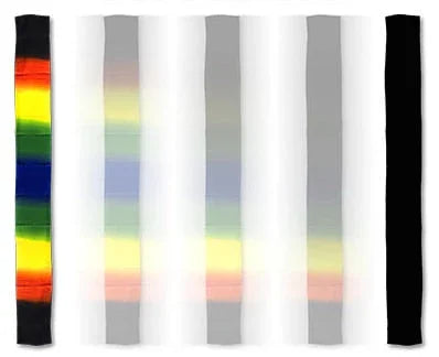 Black to Rainbow Scarf image 0
