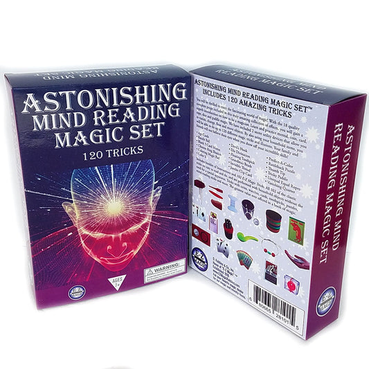 Astonishing Mind Reading Magic Set - 120 Tricks image 0