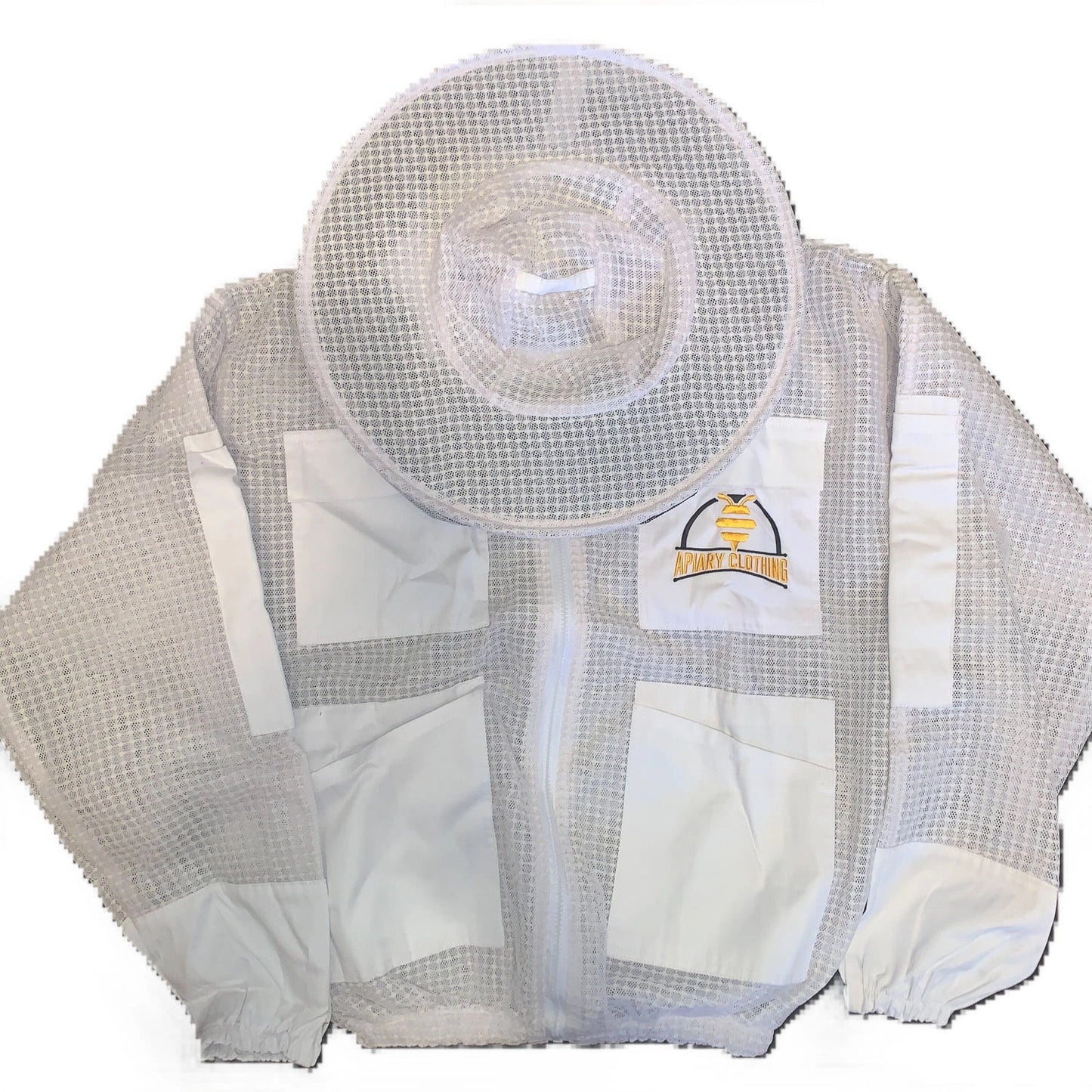 Ventilated Beekeeper Jacket with Round Veil