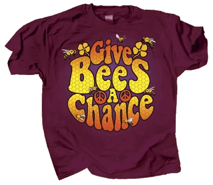 Give Bees A Chance Short-Sleeve Unisex T-Shirt